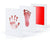 SearchFindOrder Red Inkless Baby Handprint and Footprint Memory Kit