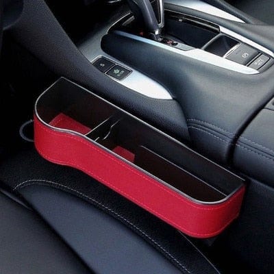 SearchFindOrder Red Left Front Seat Car Organizer Storage Holder