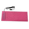 SearchFindOrder Red Portable Mini USB Waterproof Flexible Keyboard