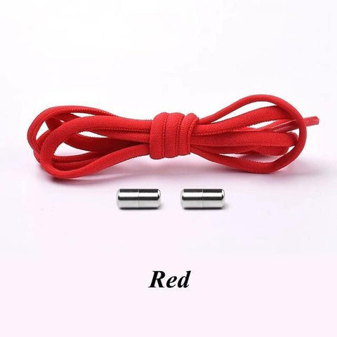 SearchFindOrder Red Smart No-Tie Shoelaces