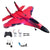 SearchFindOrder Remote Control Cars Red 2 Battery Super Cool 2.4g Glider Plane Foam RC Drone 530 Fixed Wing Airplane with Remote Control