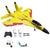 SearchFindOrder Remote Control Cars Yellow 2 battery Super Cool 2.4g Glider Plane Foam RC Drone 530 Fixed Wing Airplane with Remote Control