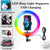 SearchFindOrder Remote Controlled 10 inch Multi-Color LED Selfie Ring Light with Stand