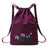 SearchFindOrder Rose Red Waterproof Folding Large Travel Backpack