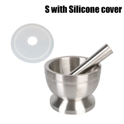 SearchFindOrder S Silicone cover Stainless Steel Herbs Crusher⁠ with Silicone Cover