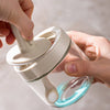 SearchFindOrder Seasoning Condiment Glass Jar with Lid and Spoon