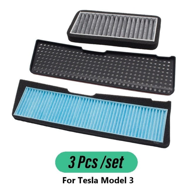 SearchFindOrder Set-3 / CN Tesla Model 3 2021-2022 Car Intake Air Flow Vent Filter