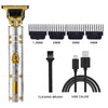 SearchFindOrder Silver and Gold Buddha Professional Hair Trimmer with LCD Display