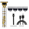 SearchFindOrder Silver and Gold Dragon Professional Hair Trimmer with LCD Display