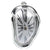 SearchFindOrder Silver Decorative Salvador Dali Melted Clock