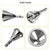 SearchFindOrder Silver hexagon Stainless Steel Deburring External Chamfer Tool