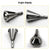 SearchFindOrder Silver hexagon type2 Stainless Steel Deburring External Chamfer Tool