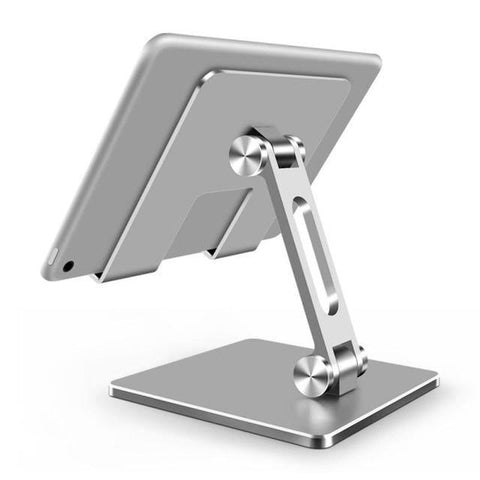 SearchFindOrder Silver Lazy Foldable Aluminum Alloy Bracket For IPad