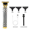 SearchFindOrder Silver Metal Professional Hair Trimmer with LCD Display