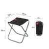 SearchFindOrder Silver Pocket Size Folding Chair