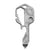 SearchFindOrder Silver Stainless-Steel Key Multi Tool