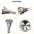 SearchFindOrder Silver triangle Stainless Steel Deburring External Chamfer Tool
