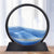 SearchFindOrder sky blue / 7 inch 3D Hourglass Moving Sand Art Decor