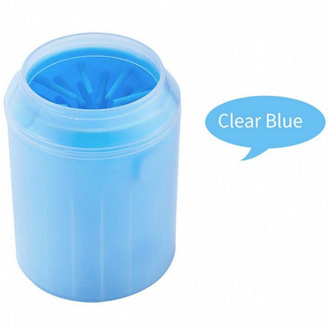 SearchFindOrder Small Blue Soft Pet Paw Cleaner