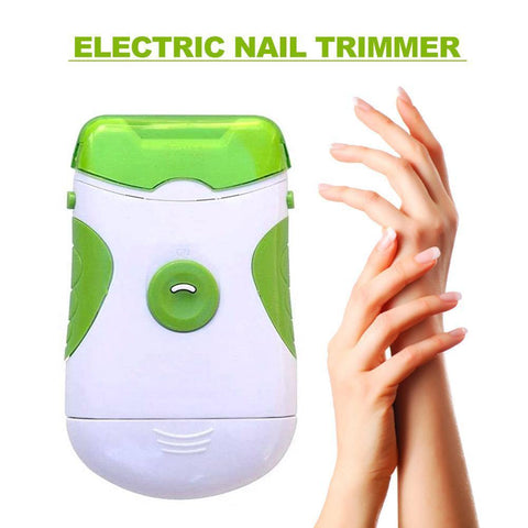 SearchFindOrder Smart 2-in-1 Electric Nail Trimmer and Filer for Kids Adults