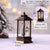 SearchFindOrder Snowman Black Christmas Lantern Decoration