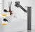 SearchFindOrder specialSFO Black Gray Tall (30 cm/11.8 inch) 360° Super Faucet