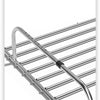 SearchFindOrder Stainless Steel Foldable Balcony Clothes Hanger and Shelf