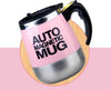 SearchFindOrder Stainless Steel Magnetized Self Stirring Mug