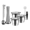 SearchFindOrder Stainless-Steel Reusable Coffee Filters For Nespresso Coffee Maker