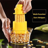 SearchFindOrder Stainless Steel Rotating Corn Thresher Separator Portable Vegetable Fruit Corn Tools Kitchen Gadgets
