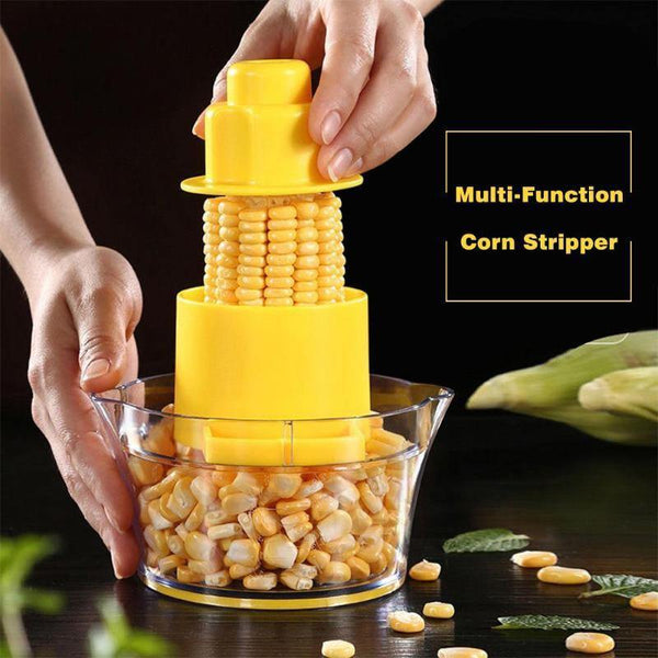 SearchFindOrder Stainless Steel Rotating Corn Thresher Separator Portable Vegetable Fruit Corn Tools Kitchen Gadgets