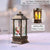 SearchFindOrder Stanta Claus Black Christmas Lantern Decoration