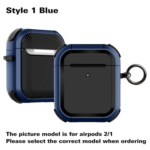 SearchFindOrder Style 1 Blue / For Airpods 3 2021 Shockproof Protective Cover for Apple AirPods 1, 2 and Pro