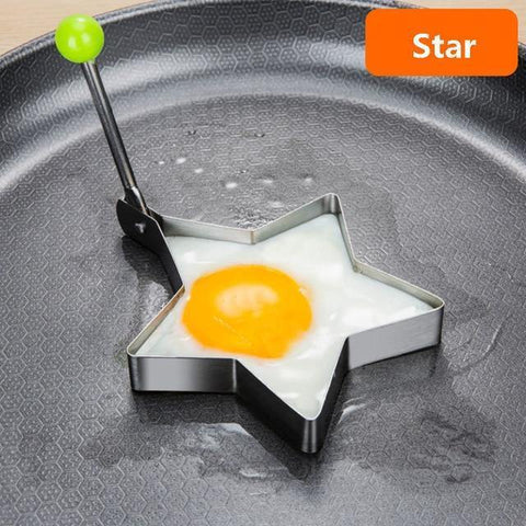 SearchFindOrder Style 5 Stainless Steel 5 Style Fried Egg Pancake Mold Gadget Rings