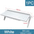 SearchFindOrder Style1-White-Big Practical TV Monitor Organizer Top Storage Shelf
