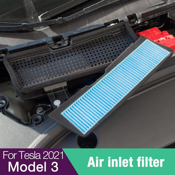 SearchFindOrder Tesla Model 3 2021-2022 Car Intake Air Flow Vent Filter