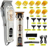 SearchFindOrder The Barbers Silver and Rose Gold Professional Hair Trimmer with LCD Display
