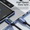 SearchFindOrder Turbo Connect Led Display Fast Phone Charging USB Type-C to USB Type-C Cable