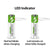 SearchFindOrder TYPE-C Rechargeable Lithium Ion Batteries AA 1.5V 2600mWh/ AAA 1.5V 55mWh