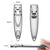 SearchFindOrder Ultra Thin Portable Nail Clippers