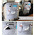 SearchFindOrder Universal Car Back Seat Storage Organizer with Elastic Felt Storage Bag 6 Pockets Organizer