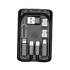 SearchFindOrder Urban Survival Multi-function Universal Smart Adapter Card Storage Box with Wireless Charger