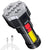 SearchFindOrder USB Rechargeable Powerful Lumen Flashlight