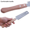 SearchFindOrder Versatile Japanese Double-Edged Saw - SK-5 Steel, Flexible Blade for Precise Woodworking & Flush Cut Trimming