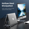 SearchFindOrder Vertical Heat Dissipating Non-slip Silicone Gravity Holder for Laptops Tablets and Phones