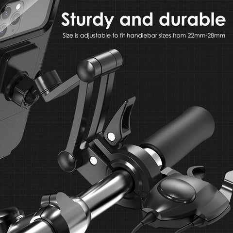 SearchFindOrder Waterproof Shockproof Bike & Motorcycle Phone Holder