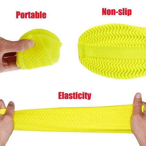SearchFindOrder Waterproof Silicone Shoe Covers