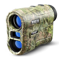 SearchFindOrder Waterproof Sports and Hunting Laser Rangefinder with 6.5X Magnification and Flag-locking