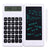 SearchFindOrder White 6 inch Portable and Folding Calculator with Writing Tablet