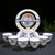 SearchFindOrder White Unique Ancient Chinese Porcelain Teapot Set (Eight Piece Set)
